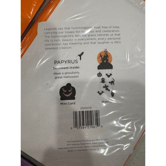 NWT set of 4 Papyrus Halloween Greeting Cards - Picture 8 of 10